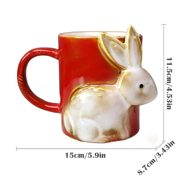 3D Easter Bunny Coffee Mug