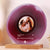 Personalized Photo Vinyl Record Style Night Light With Wooden Base