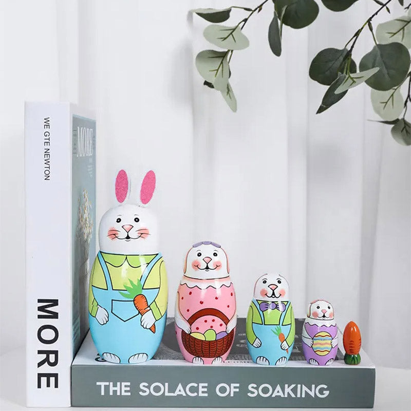 Rabbit Nesting Doll Set