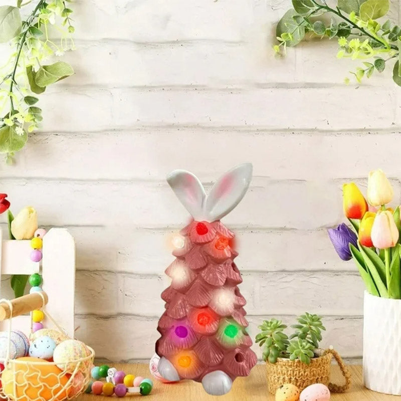 Easter Bunny Night Light 2025 Spring Easter Rabbit Tree Night Light