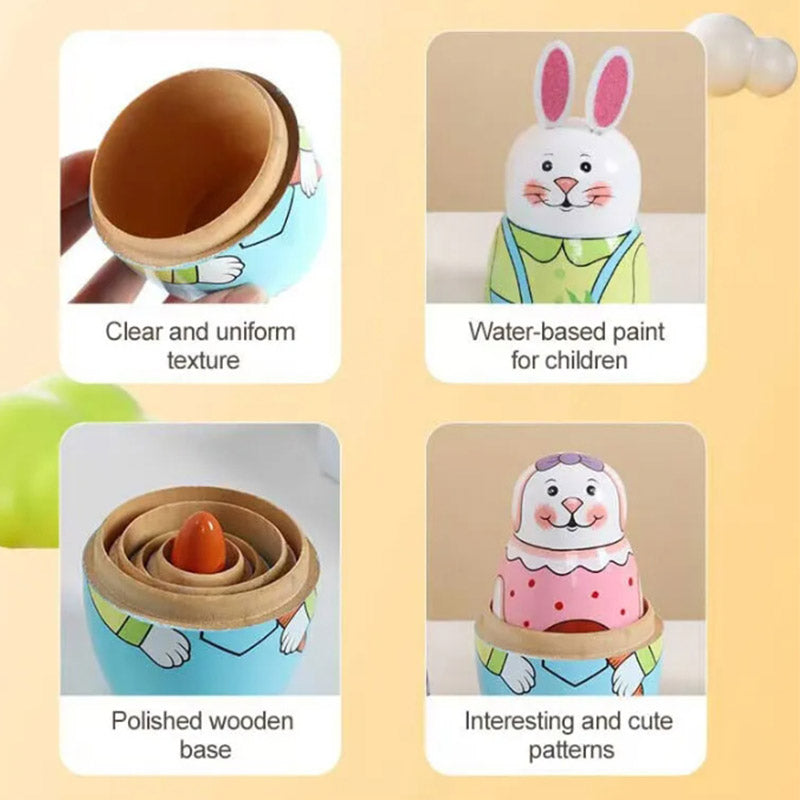 Rabbit Nesting Doll Set