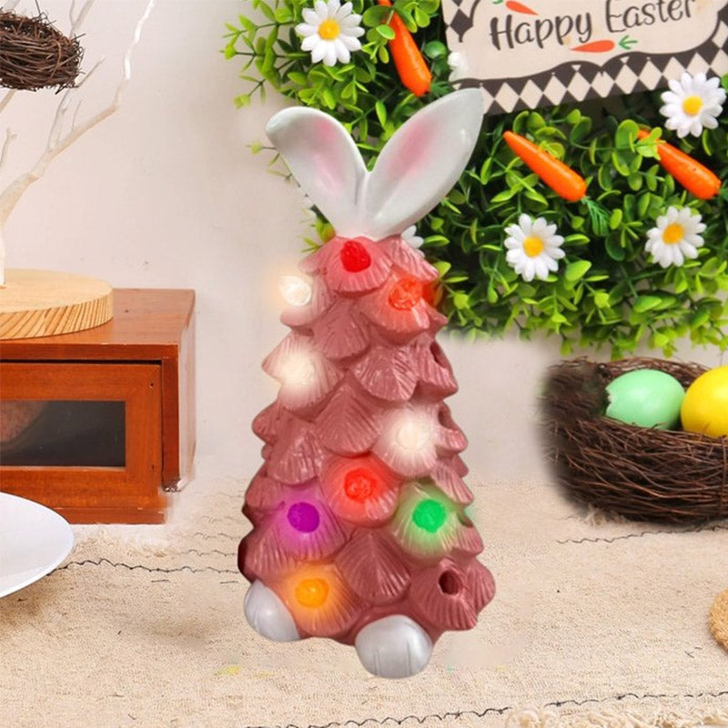 Easter Bunny Night Light 2025 Spring Easter Rabbit Tree Night Light