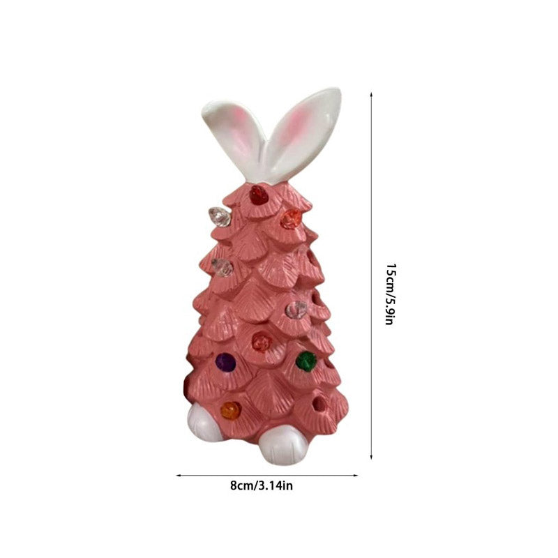 Easter Bunny Night Light 2025 Spring Easter Rabbit Tree Night Light